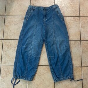 Anthropologie Pilcro Cropped High Rise Medium Wash‎ Jeans, Sz 29P